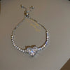 Pearl Flower Light Luxury Women's Bracelet Real Gold Electroplated