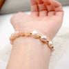Pearl Geometric Bracelet Manual Design For Women