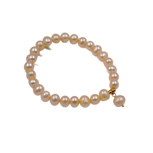 Pearl Geometric Simple Elegant Bouncing Rope Bracelet For Women