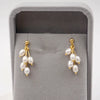 Pearl Geometric Style Handmade Women's Midlength Earrings