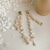 Pearl Geometric Tassel Long Asymmetric Women's Ear Jewelry