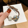 Pearl Hair Rope Rubber Tendon Ball Head High Elasticity Cartoon Style Polishing