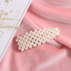 Pearl Hairpin Handmade Minimalist Geometric Side Clip Hair Accessory For Women