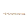 Pearl Hairpin Handmade Minimalist Geometric Side Clip Hair Accessory For Women