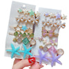 Pearl Hairpin Set Metal Electroplating Women's Side Clip Accessories