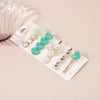 Pearl Hairpin Set Metal Electroplating Women's Side Clip Accessories