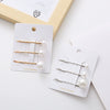 Pearl Hairpin Star Pattern Simple Fashion Women's Jewelry Headdress