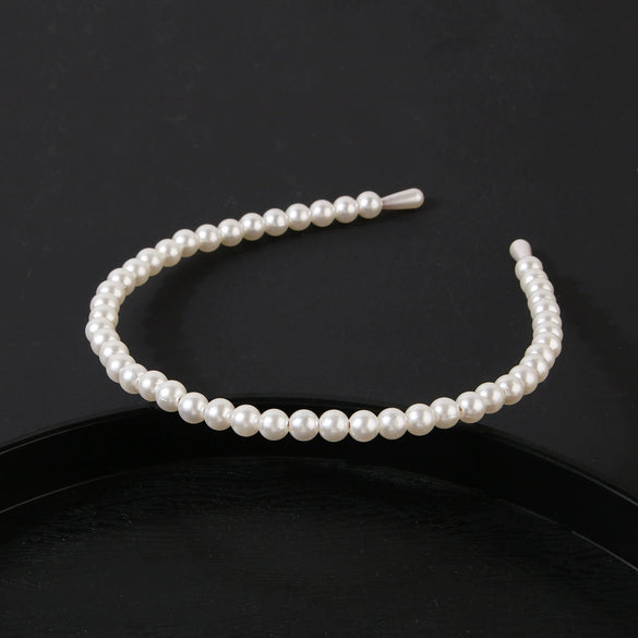 Pearl Handmade Geometric Women's Summer Headband Jewelry