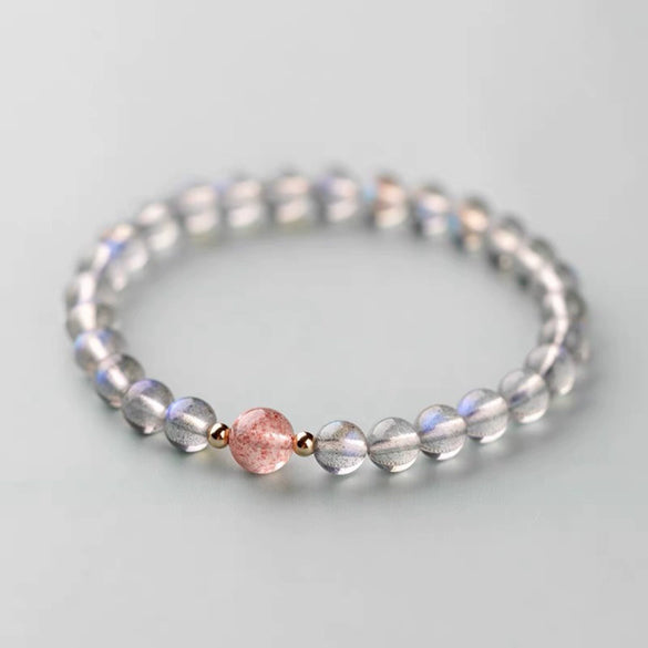 Pearl Handmade Natural Geometric Style Adjustable Bracelet For Women