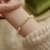 Pearl Heart Shape Bracelet For Girls