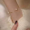 Pearl Heart Shape Bracelet For Girls