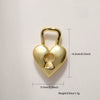 Pearl Heartshaped Pendant Jewelry Accessories Copper Electroplating Baroque Sweet Style