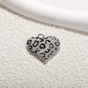 Pearl Heartshaped Pendant Jewelry Accessories Copper Electroplating Baroque Sweet Style