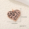Pearl Heartshaped Pendant Jewelry Accessories Copper Electroplating Baroque Sweet Style