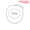 Pearl Hiphop Splicing Clavicle Chain Men's Jewelry Necklace With Geometric Pattern