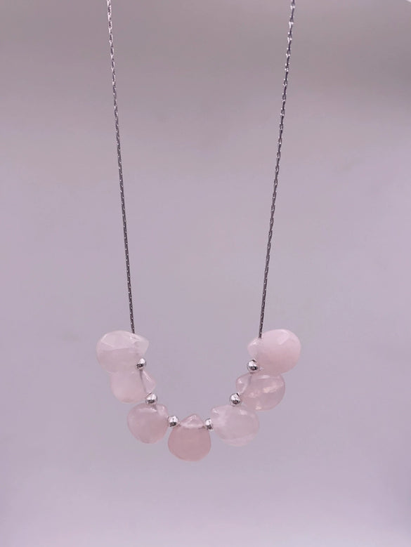 Pearl Natural Geometric Ball Chain Clavicle Necklace Accessories