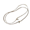 Pearl Necklace Freshwater Pearls Copper Rice Shape Droplet Shape Light Luxury Niche Cold Style Women's