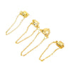 Pearl Necklace With 18K Goldfilled Magnetic Buckle Copper Electroplated Diy Accessories
