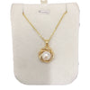 Pearl Pendant Jewelry Natural Freshwater Pearl Copper Minimalist Flat Round And Bun Round Shape Wreath Bird's Nest Design