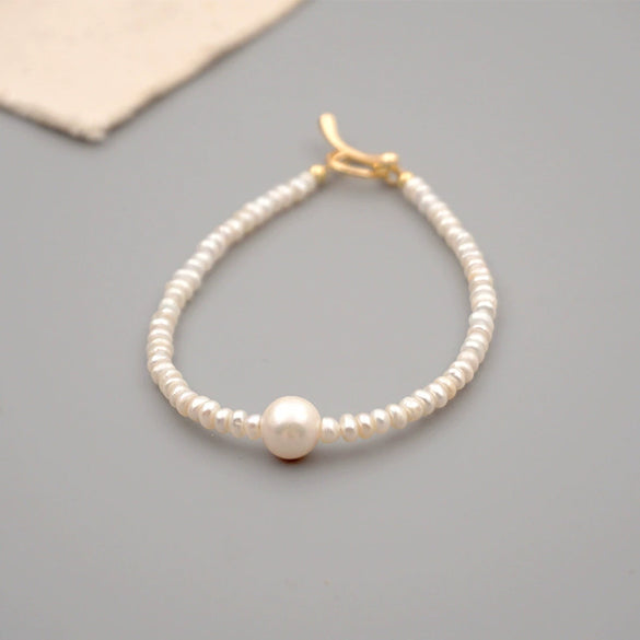 Pearl Small Bead Bracelet Geometric Simple Women's Jewelry