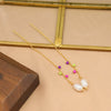Pearl Women's Long Ear Hooks Geometric Retro Ear Jewelry