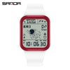 Pedometer Abs Tpu Rectangle Outdoor Sports Waterproof Natural Style