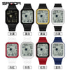 Pedometer Abs Tpu Rectangle Outdoor Sports Waterproof Natural Style