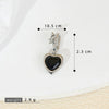 Pendant Accessories Copper Heart Shape Electroplating Cartoon Style