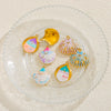 Pendant Accessories Stainless Steel Oildropped Shell Ocean Series