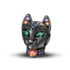 Pendant Beads Jewelry Accessories Copper Silver Plated Animal Dripping Oil Design Moon Cat Playing Butterfly