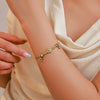 Pendant Bracelet Titanium Steel Heart Shape Electroplating Unisex