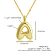 Pendant Clavicle Chain Copper Electroplating Letter Pattern