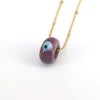Pendant Clavicle Chain Copper Mixed Gem Inlay Geometric Hiphop Style Electroplating Unisex