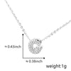 Pendant Copper Electroplated Inlaid Zircon Hiphop Style With Letters Numbers Text