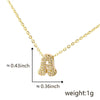Pendant Copper Electroplated Inlaid Zircon Hiphop Style With Letters Numbers Text