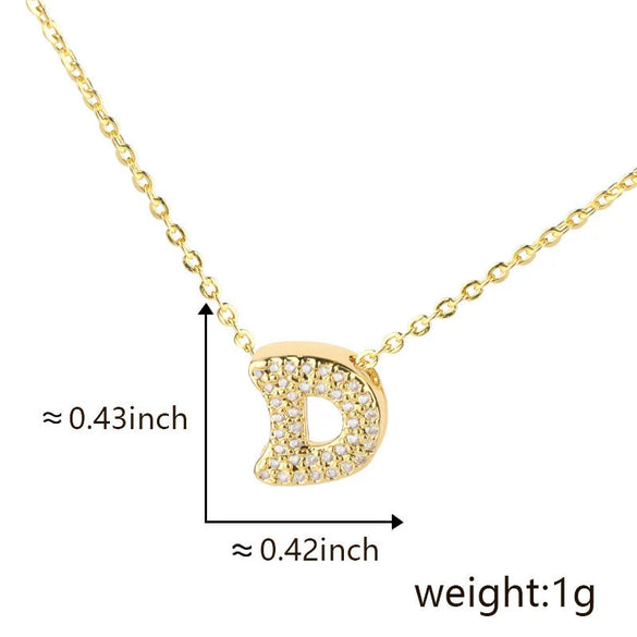 Pendant Copper Electroplated Inlaid Zircon Hiphop Style With Letters Numbers Text