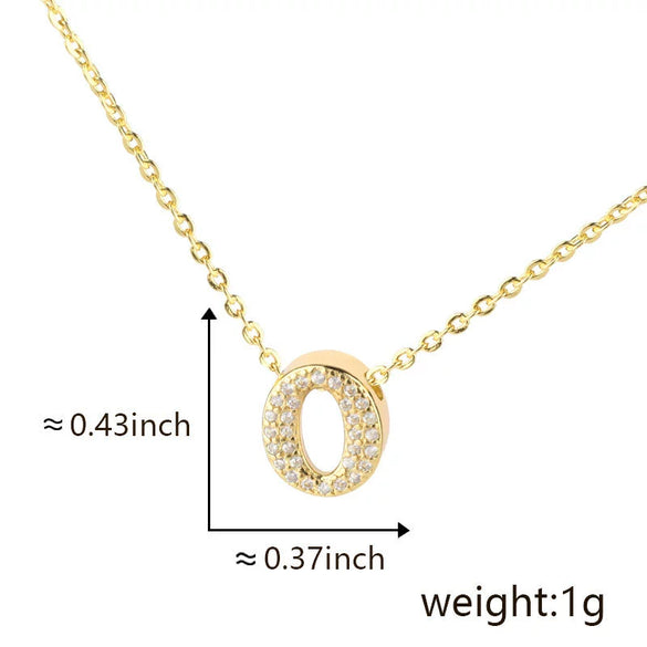 Pendant Copper Electroplated Inlaid Zircon Hiphop Style With Letters Numbers Text