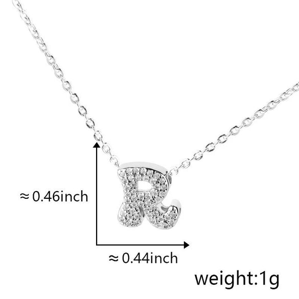 Pendant Copper Electroplated Inlaid Zircon Hiphop Style With Letters Numbers Text