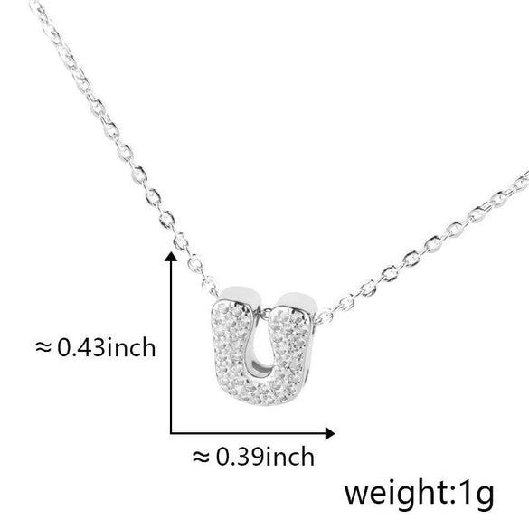 Pendant Copper Electroplated Inlaid Zircon Hiphop Style With Letters Numbers Text