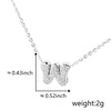 Pendant Copper Electroplated Inlaid Zircon Hiphop Style With Letters Numbers Text
