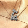 Pendant Copper Electroplated Inlaid Zircon Hiphop Style With Letters Numbers Text