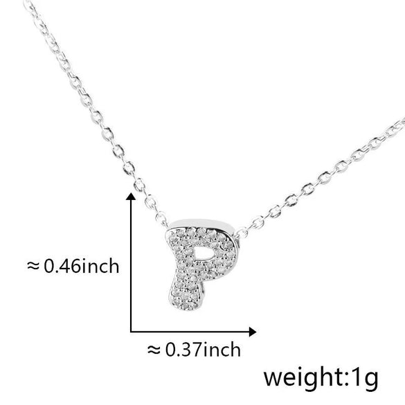 Pendant Copper Electroplated Inlaid Zircon Hiphop Style With Letters Numbers Text