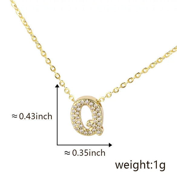 Pendant Copper Electroplated Inlaid Zircon Hiphop Style With Letters Numbers Text