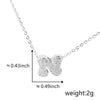 Pendant Copper Electroplated Inlaid Zircon Hiphop Style With Letters Numbers Text