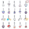 Pendant Jewelry Accessories 925 Sterling Silver Heart Shaped Infinite Eternal Love Dripping Oil Design