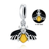 Pendant Jewelry Accessories 925 Sterling Silver Luminous Firefly Beaded Dripping Oil Original Design