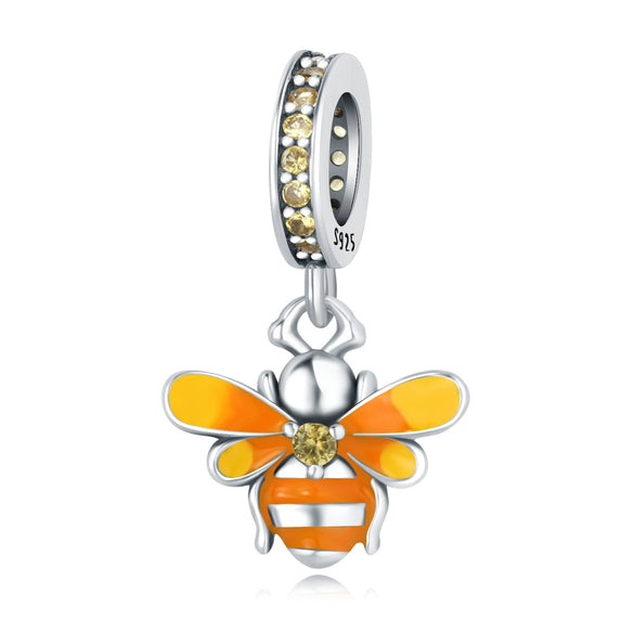 Pendant Jewelry Accessories 925 Sterling Silver Luminous Firefly Beaded Dripping Oil Original Design