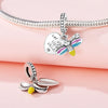 Pendant Jewelry Accessories 925 Sterling Silver Luminous Firefly Beaded Dripping Oil Original Design