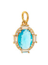 Pendant Jewelry Copper Geometric Style Set With Gems