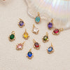 Pendant Jewelry Copper Geometric Style Set With Gems